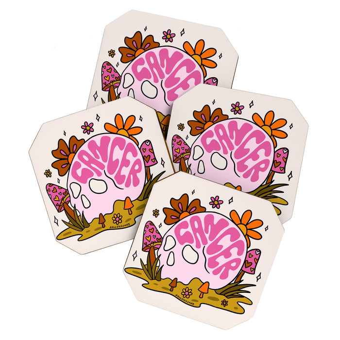 Cancer Skull Coaster Gallery Image 1