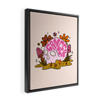 Cancer Skull Framed Canvas Print Gallery Image 2