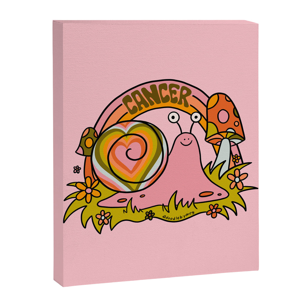 Cancer Snail Canvas Print Gallery Image 8