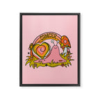Cancer Snail Framed Canvas Print Gallery Image 8