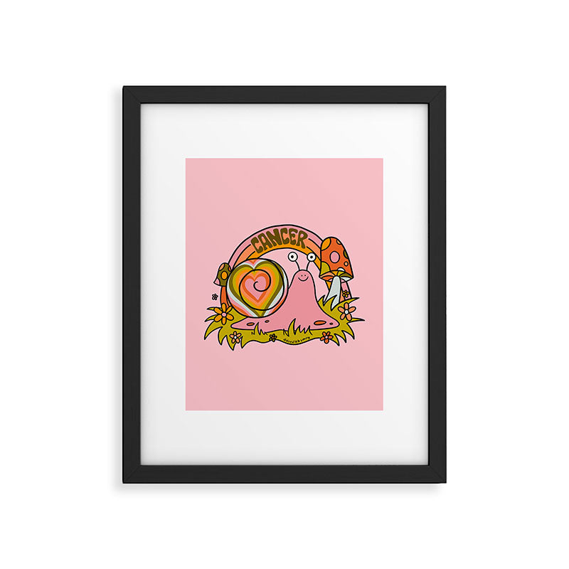Cancer Snail Framed Art Print Gallery Image 6