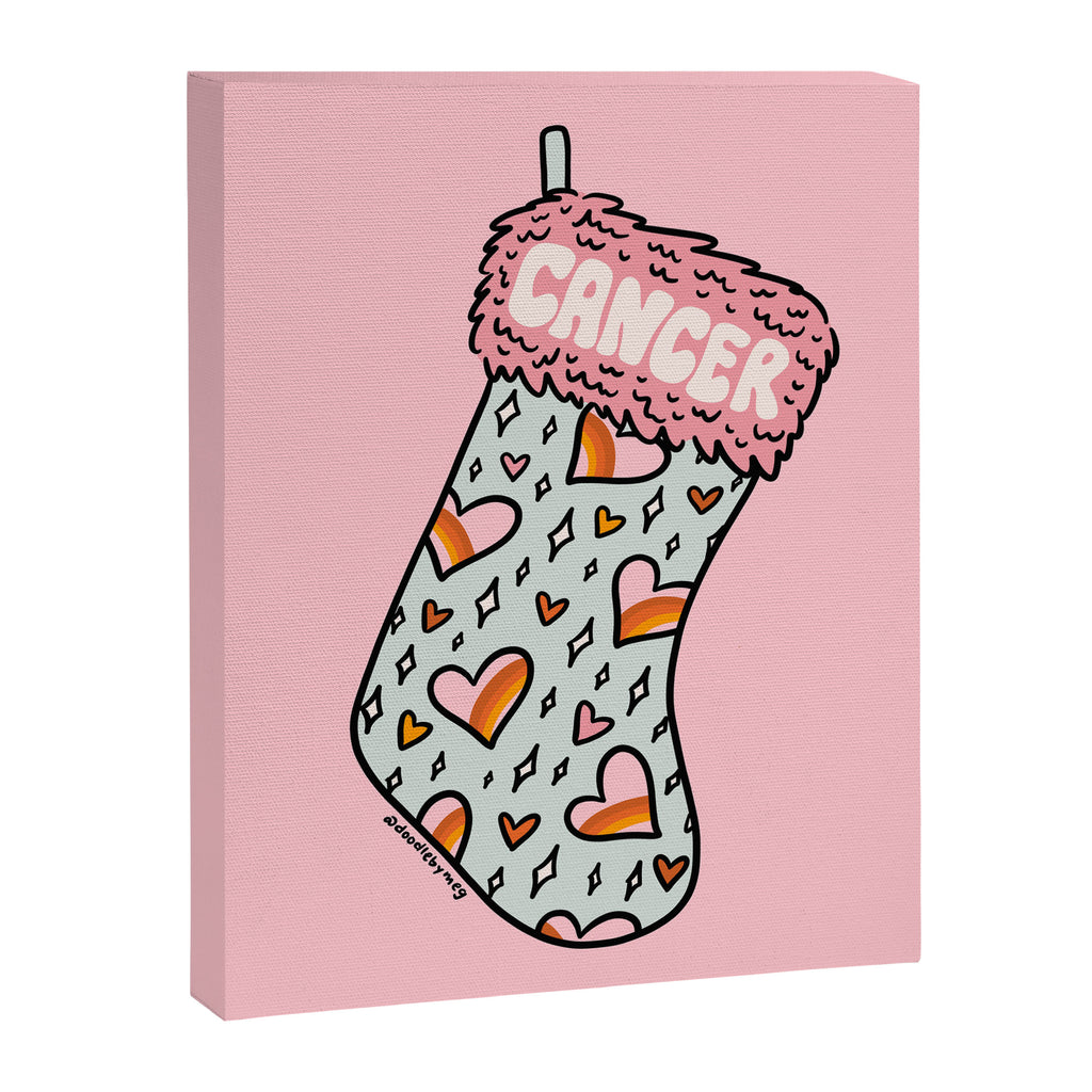 Cancer Stocking Canvas Print Gallery Image 8