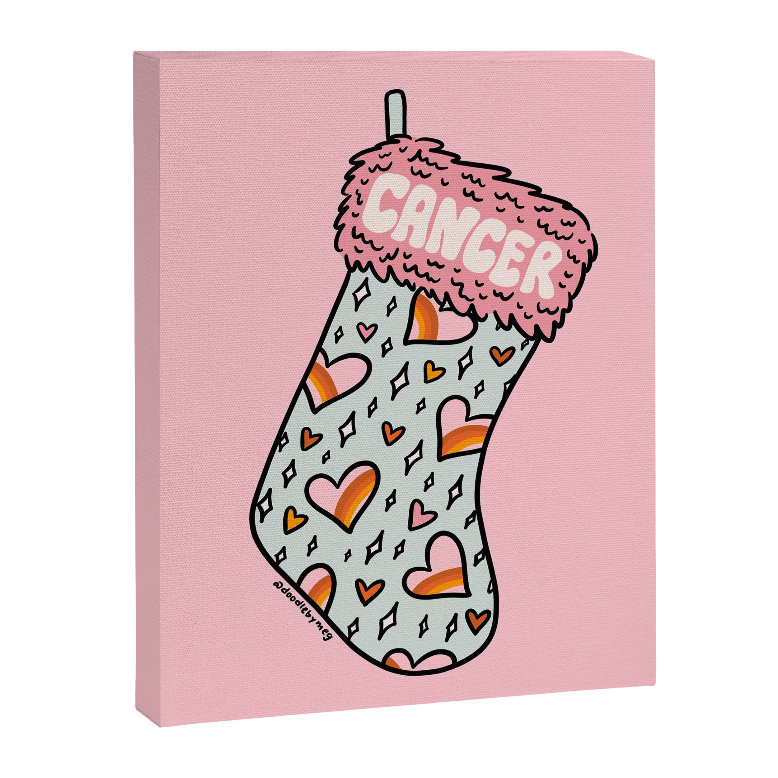 Cancer Stocking Canvas Print Gallery Image 8