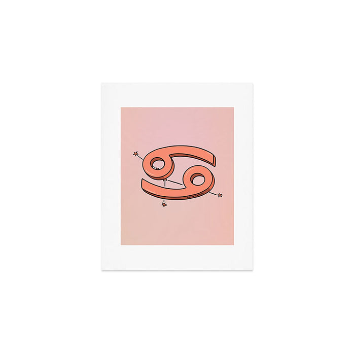 Cancer Symbol Art Print Gallery Image 1