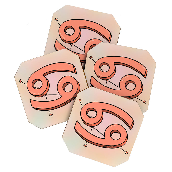 Cancer Symbol Coaster Gallery Image 1