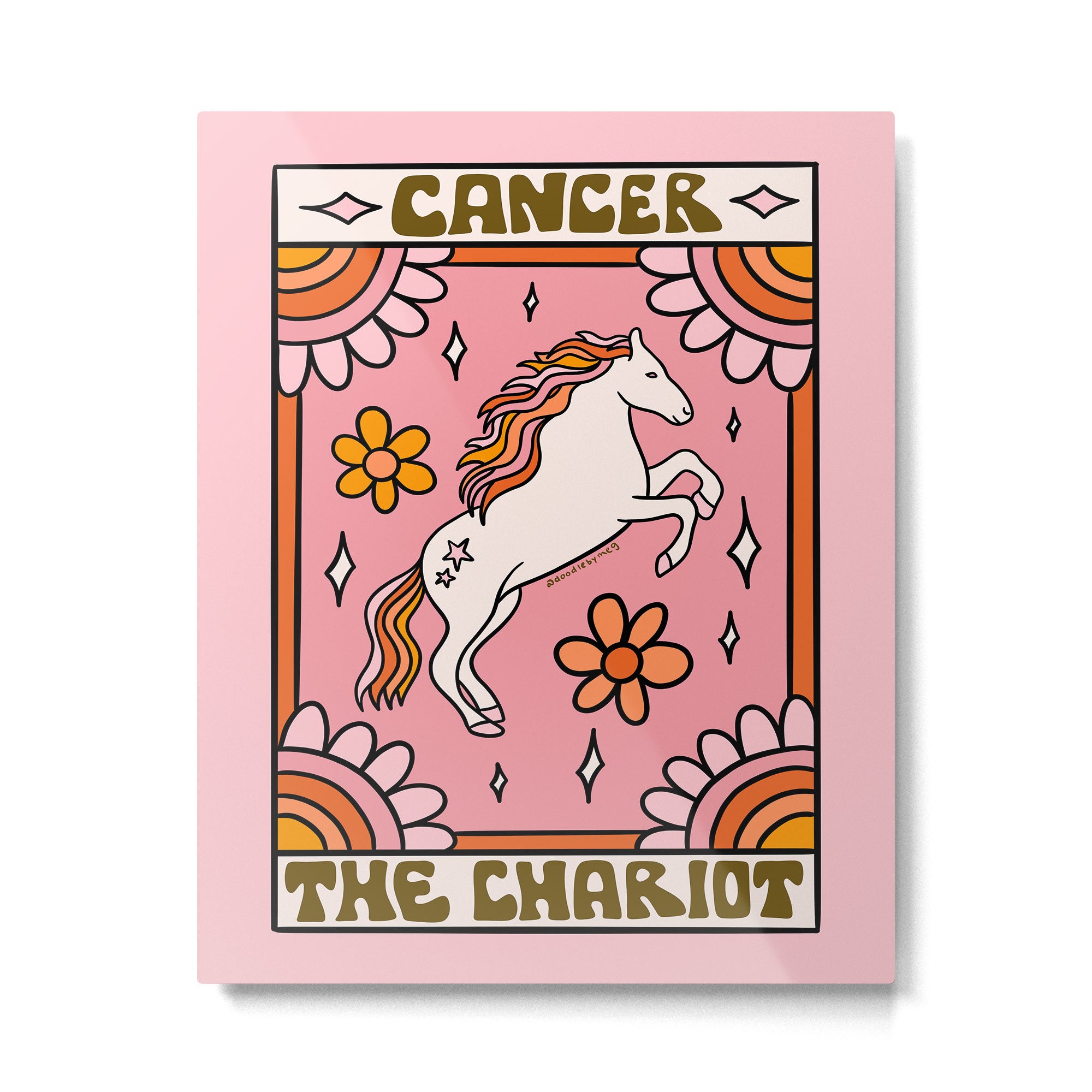 Cancer Tarot Card Metal Print Gallery Image 6