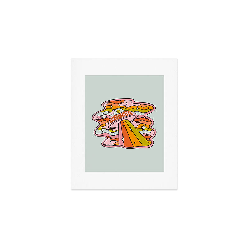 Cancer UFO Art Print Gallery Image 1