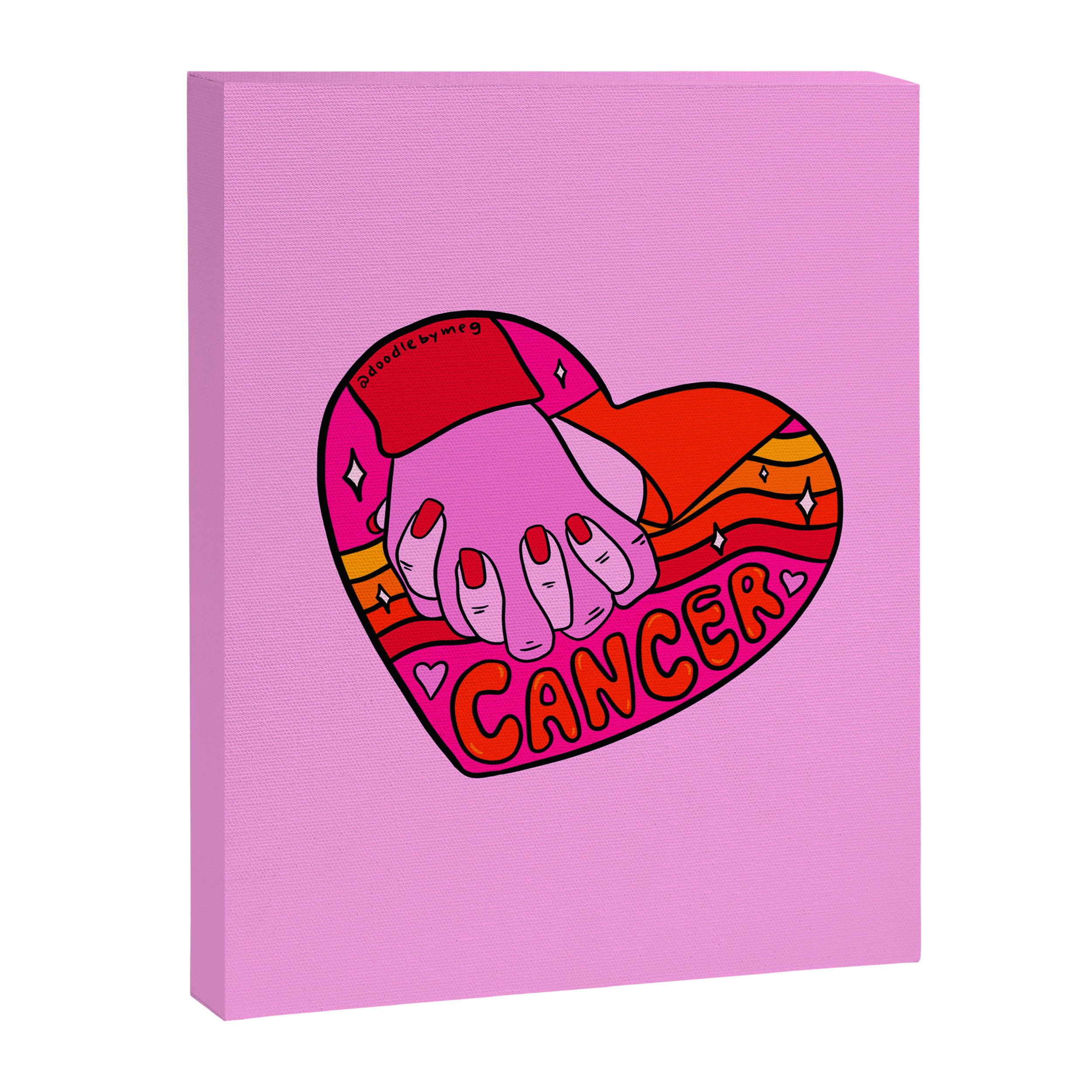 Cancer Valentine Canvas Print Gallery Image 8