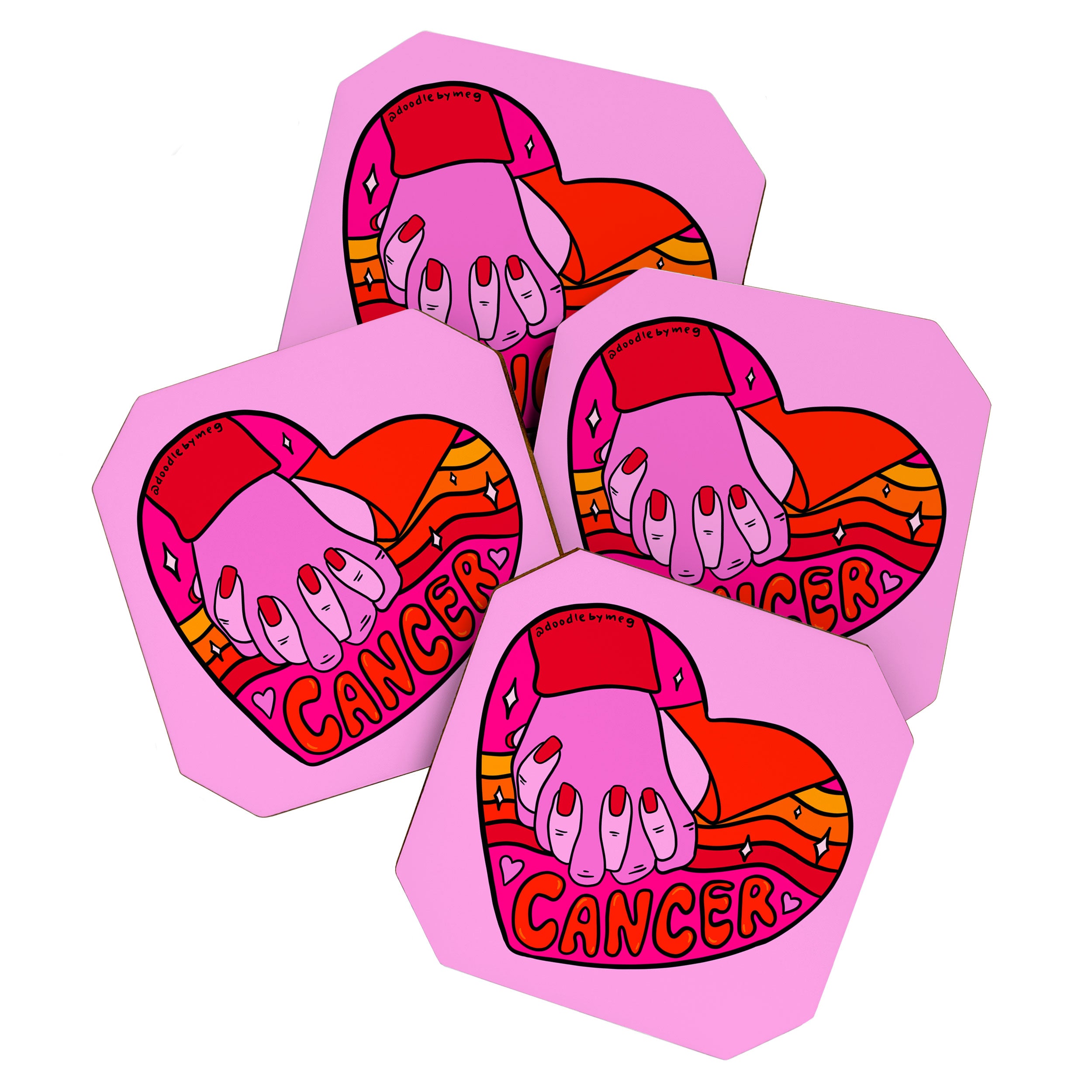 Cancer Valentine Coaster Gallery Image 1