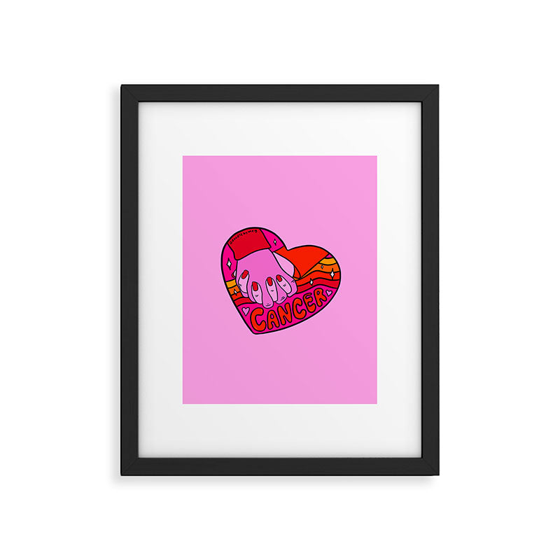 Cancer Valentine Framed Art Print Gallery Image 6