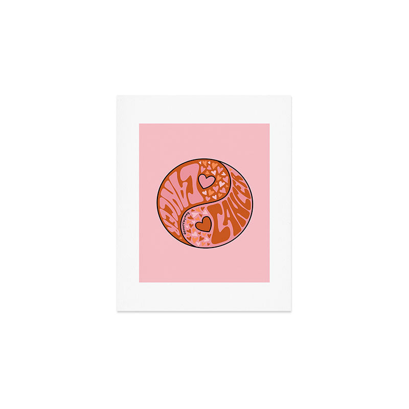 Cancer Yin Yang Art Print Gallery Image 1