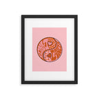 Cancer Yin Yang Framed Art Print Gallery Image 6