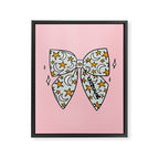 Cancer Zodiac Bow Framed Canvas Print Gallery Image 8