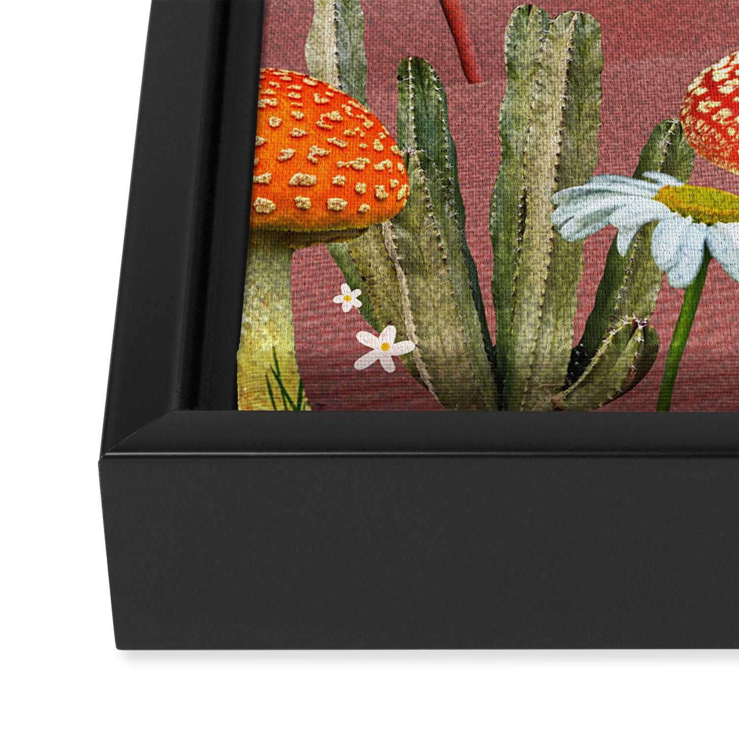Cancer Zodiac Collage Framed Canvas Print Gallery Image 3