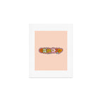 Cancer Zodiac Doodle Letters Art Print Gallery Image 1