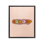 Cancer Zodiac Doodle Letters Framed Canvas Print Gallery Image 8