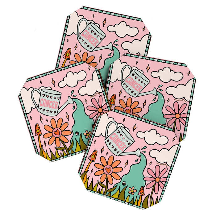 Cancer Zodiac Garden Coaster Gallery Image 1
