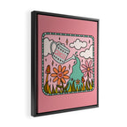 Cancer Zodiac Garden Framed Canvas Print Gallery Image 2