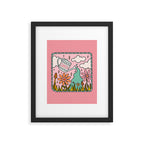 Cancer Zodiac Garden Framed Art Print Gallery Image 6
