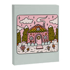 Cancer Zodiac Gingerbread House Canvas Print Gallery Image 8