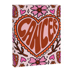 Cancer Zodiac Heart Canvas Print Gallery Image 8