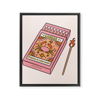 Cancer Zodiac Matchbox Framed Canvas Print Gallery Image 8