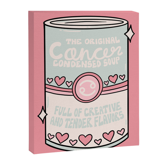 Cancer Zodiac Soup Canvas Print Gallery Image 1