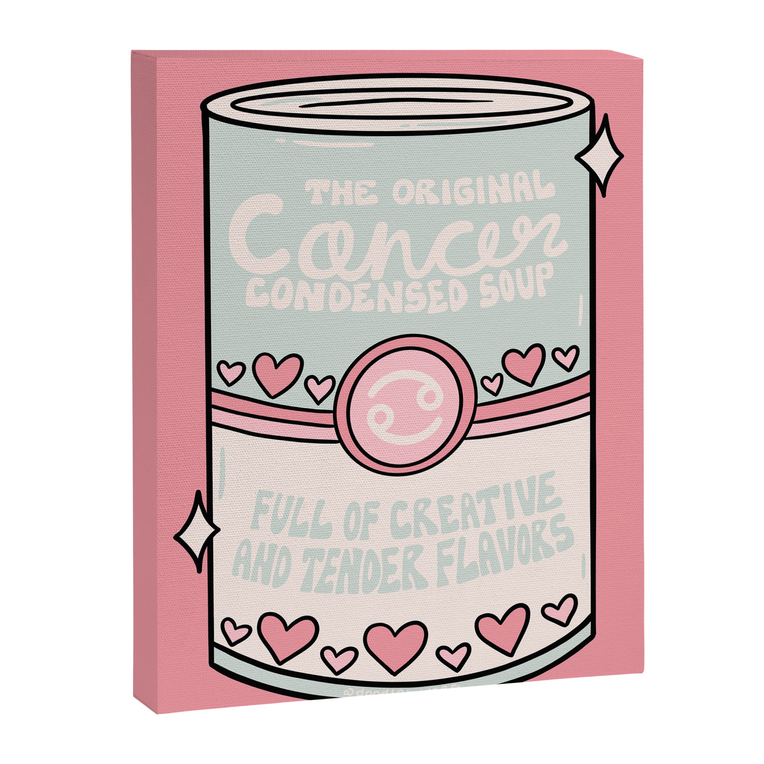 Cancer Zodiac Soup Canvas Print Gallery Image 8