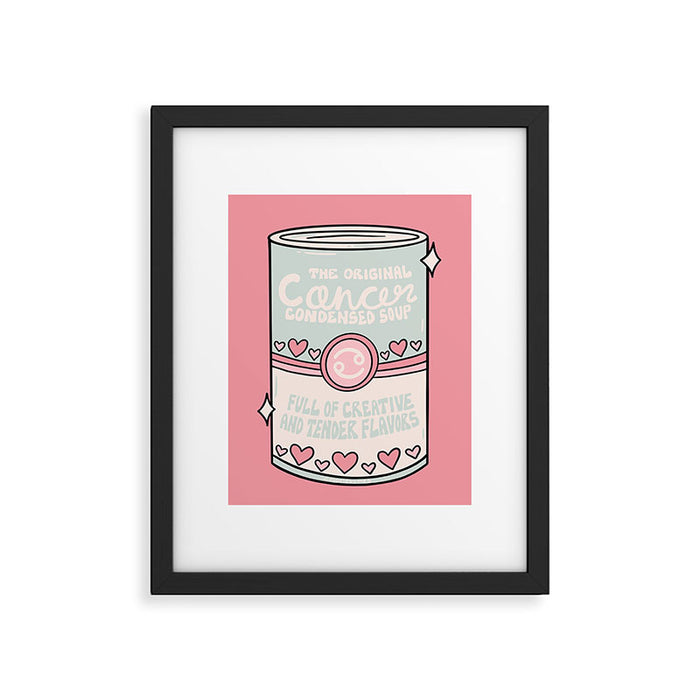 Cancer Zodiac Soup Framed Art Print Gallery Image 1