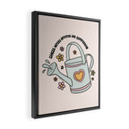 Cancer Zodiac Watering Can Framed Canvas Print Gallery Image 2