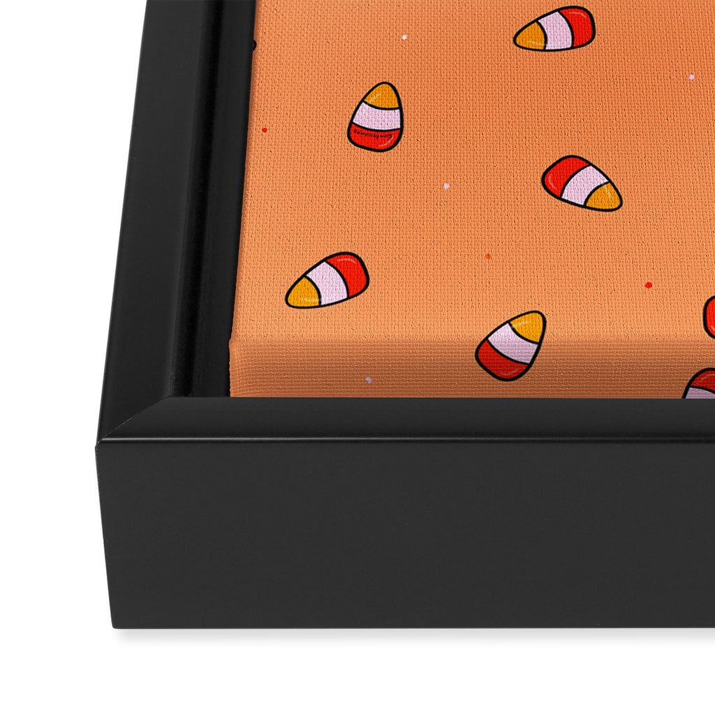 Candy Corn Print Framed Canvas Print Gallery Image 3