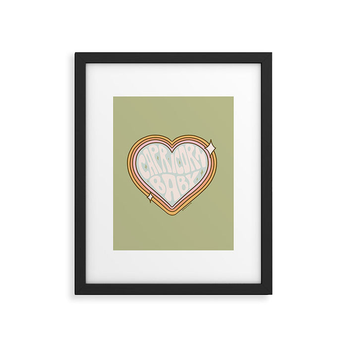 Capricorn Baby Framed Art Print Gallery Image 1
