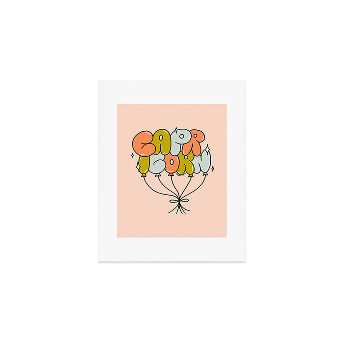 Capricorn Balloons Art Print Gallery Image 1