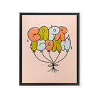 Capricorn Balloons Framed Canvas Print Gallery Image 8