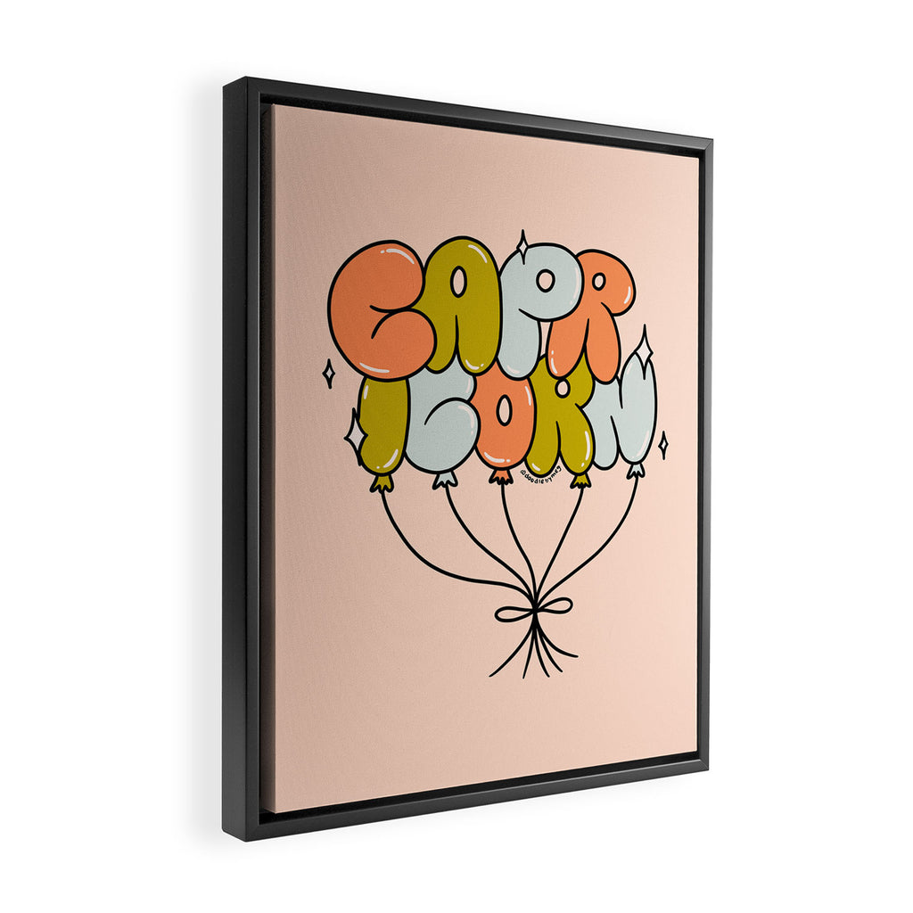 Capricorn Balloons Framed Canvas Print Gallery Image 2