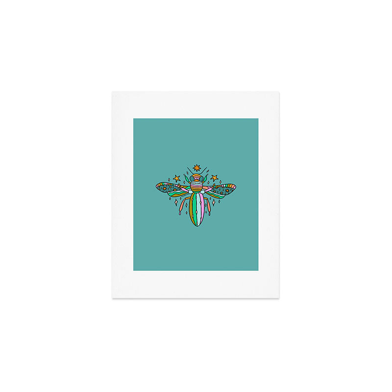 Capricorn Bee Art Print Gallery Image 1