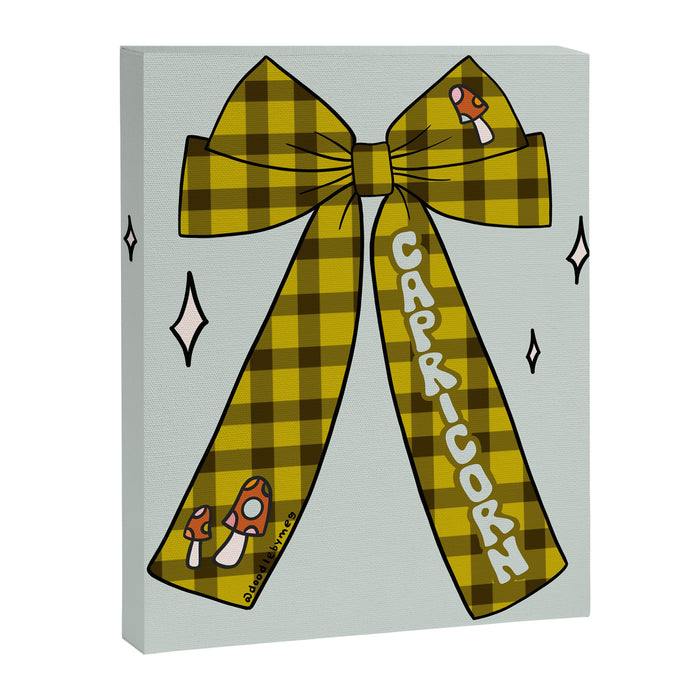 Capricorn Bow Canvas Print Gallery Image 1