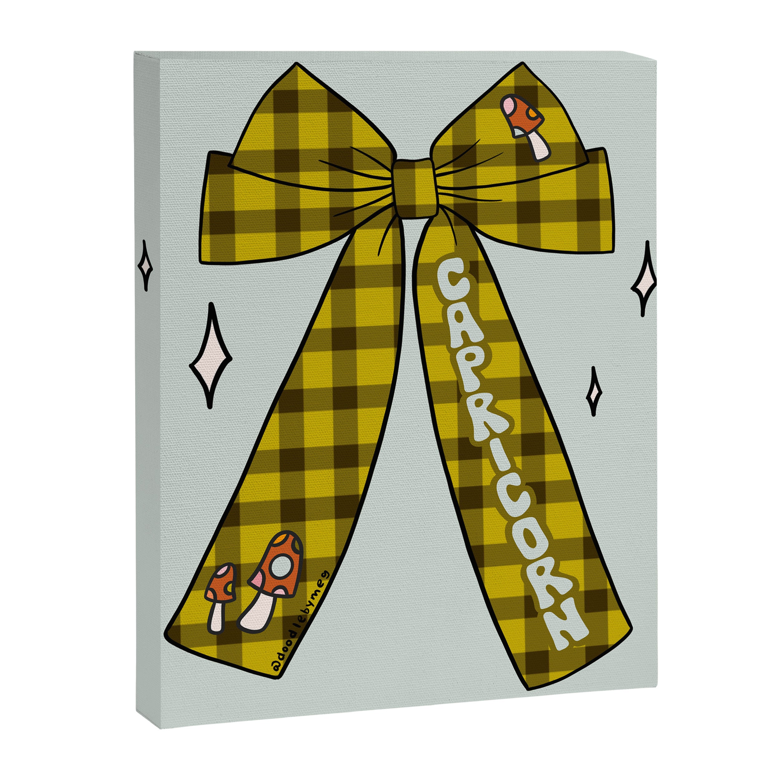 Capricorn Bow Canvas Print Gallery Image 8