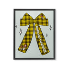 Capricorn Bow Framed Canvas Print Gallery Image 8