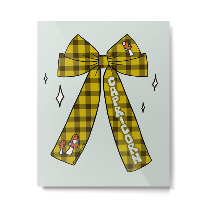 Capricorn Bow Metal Print Gallery Image 1