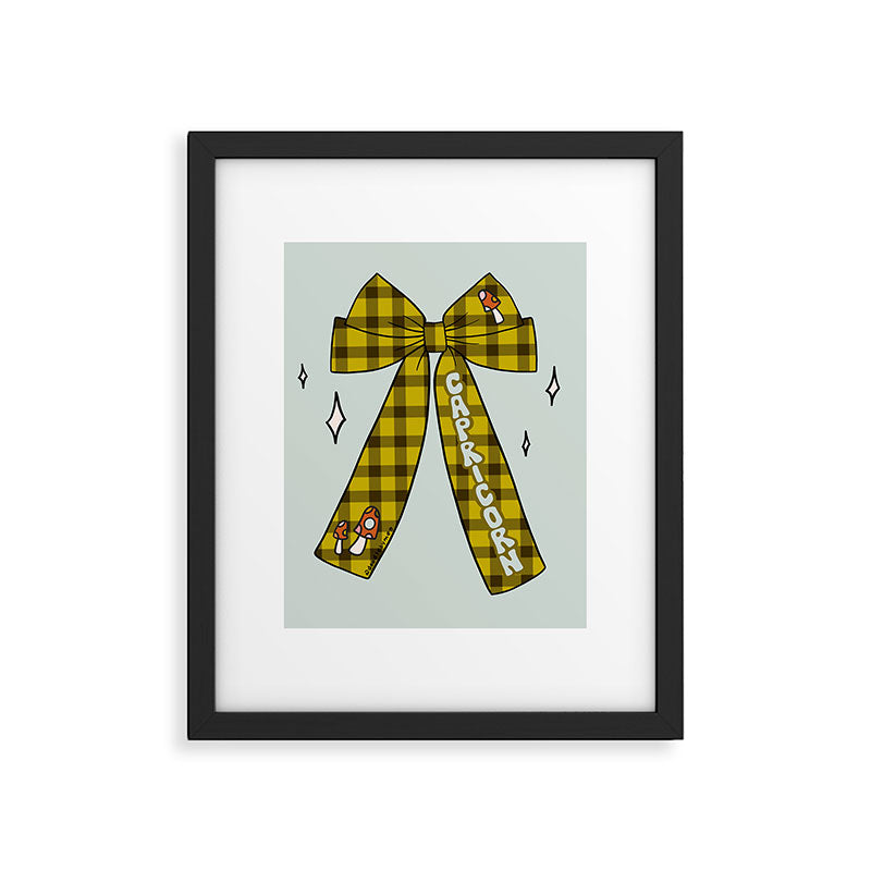Capricorn Bow Framed Art Print Gallery Image 6