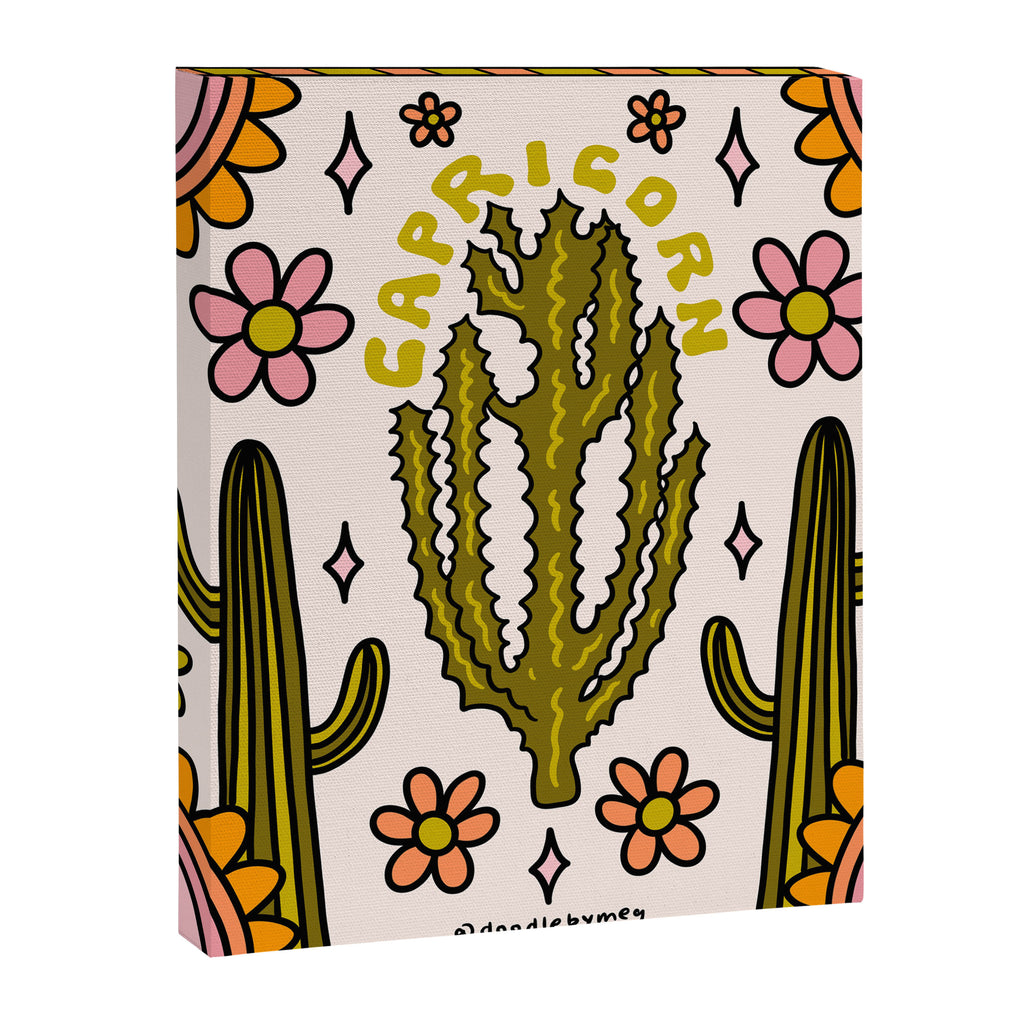 Capricorn Cactus Canvas Print Gallery Image 8