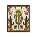 Capricorn Cactus Framed Canvas Print Gallery Image 8