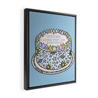 Capricorn Cake Framed Canvas Print Gallery Image 2