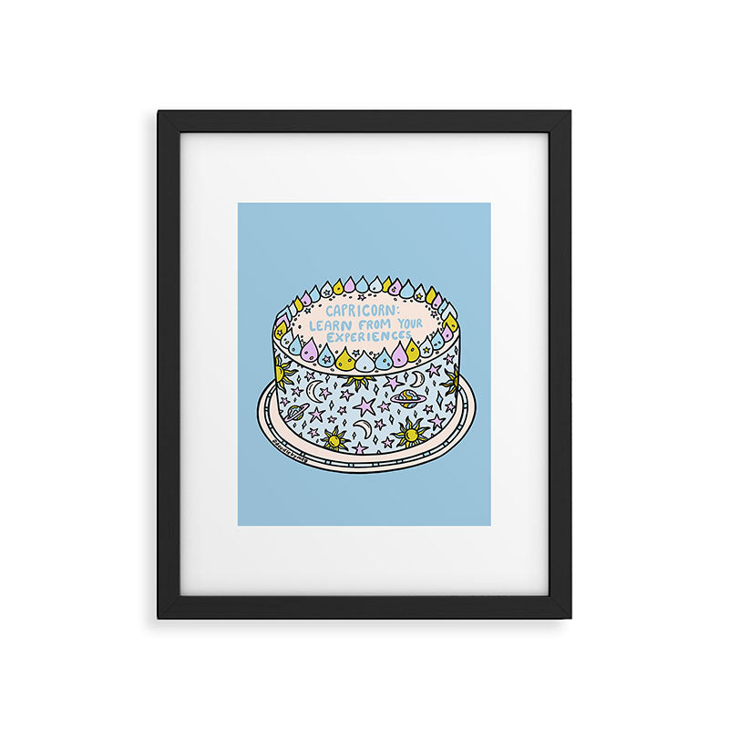 Capricorn Cake Framed Art Print Gallery Image 6