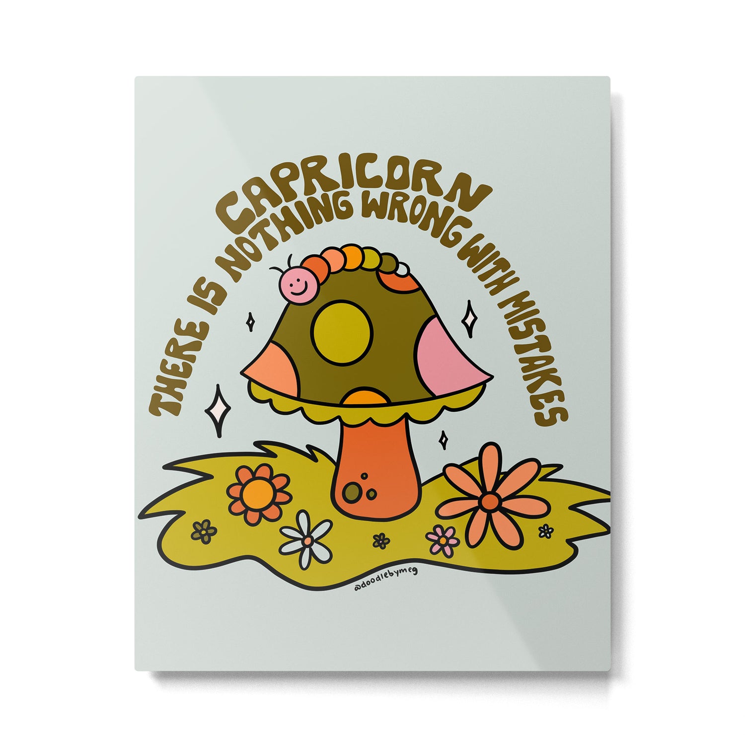 Capricorn Caterpillar Metal Print Gallery Image 6