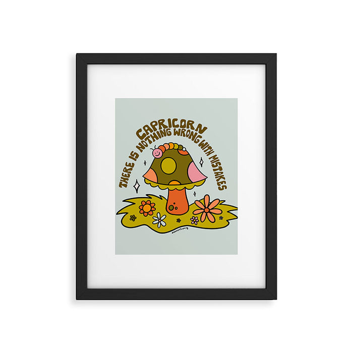 Capricorn Caterpillar Framed Art Print Gallery Image 1