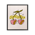 Capricorn Cherry Framed Canvas Print Gallery Image 8