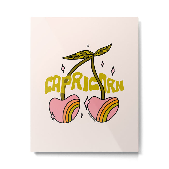 Capricorn Cherry Metal Print Gallery Image 1