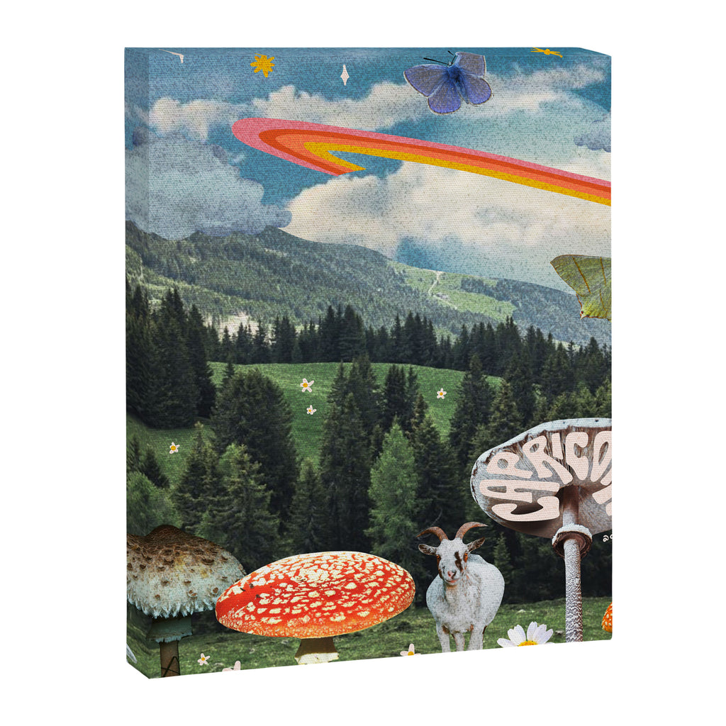 Capricorn Collage Canvas Print Gallery Image 8